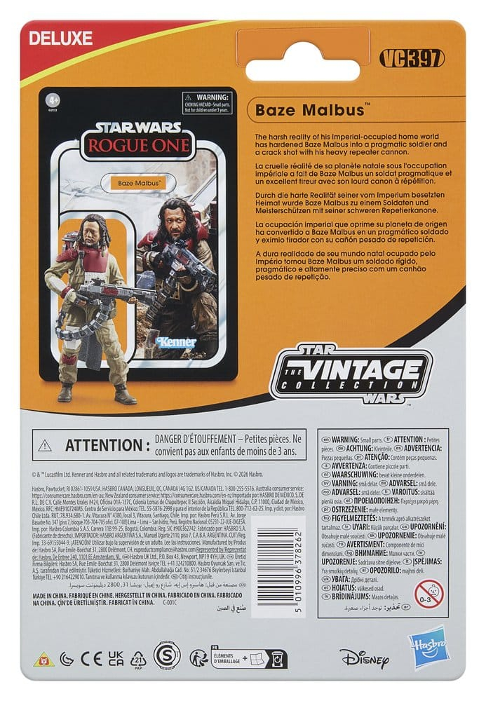 Star Wars: Rogue One Vintage Collection Action Figure Baze Malbus 10 cm [4]