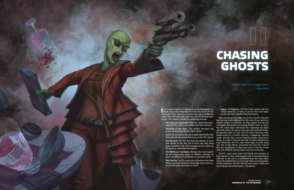Star Wars RPG Force and Destiny: Chronicles of the Gatekeeper [2]