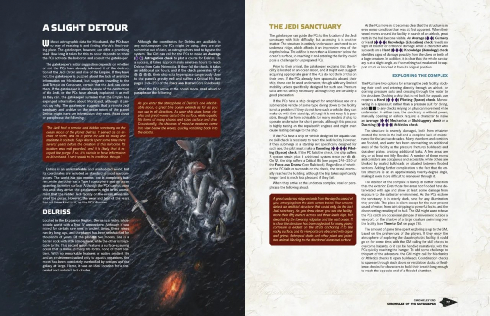 Star Wars RPG Force and Destiny: Chronicles of the Gatekeeper [3]