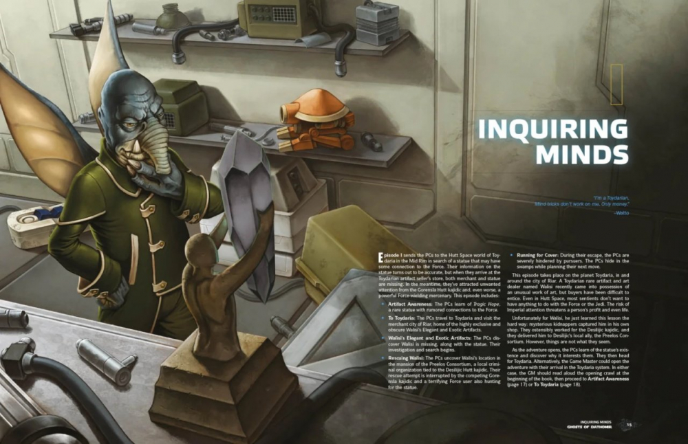 Star Wars RPG Force and Destiny: Ghosts of Dathomir [3]