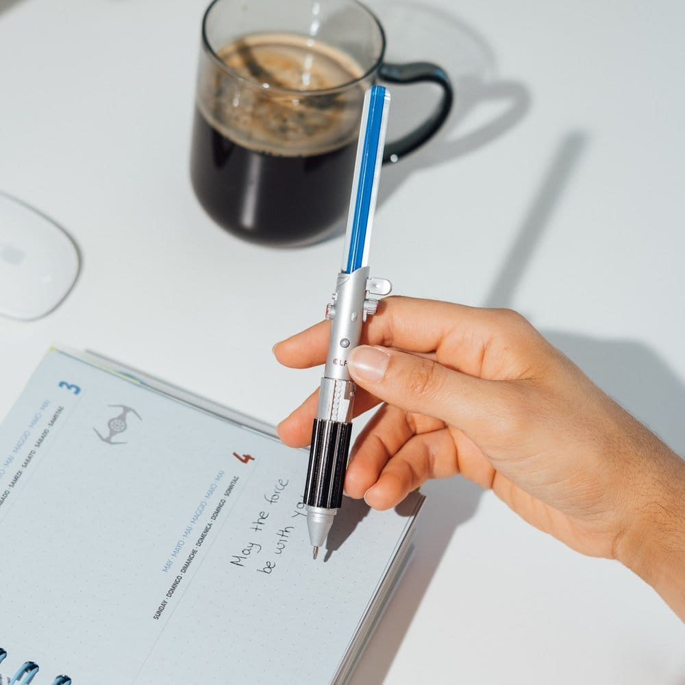 Star Wars Set of 2 Lightsaber Pens Luke Skywalker & Darth Vader [5]