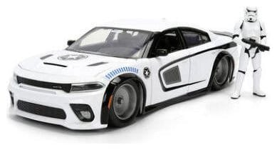 Star Wars Stormtrooper Dodge Charger SRT Hellcat 1:24 - Macheta Jada Toys [2]