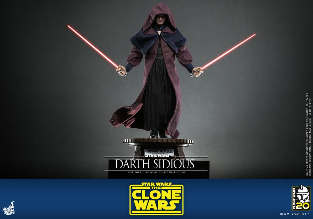 Star Wars: The Clone Wars Action Figure 1/6 Darth Sidious 29 cm [3]