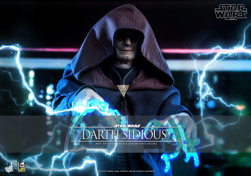 Star Wars: The Clone Wars Action Figure 1/6 Darth Sidious 29 cm [2]