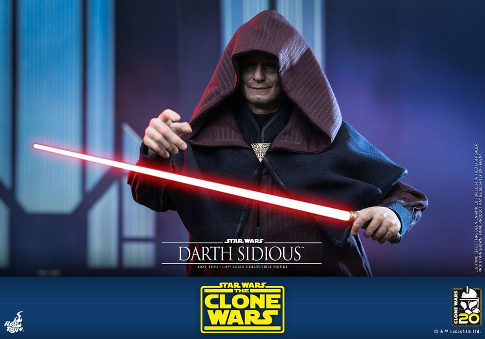 Star Wars: The Clone Wars Action Figure 1/6 Darth Sidious 29 cm [20]