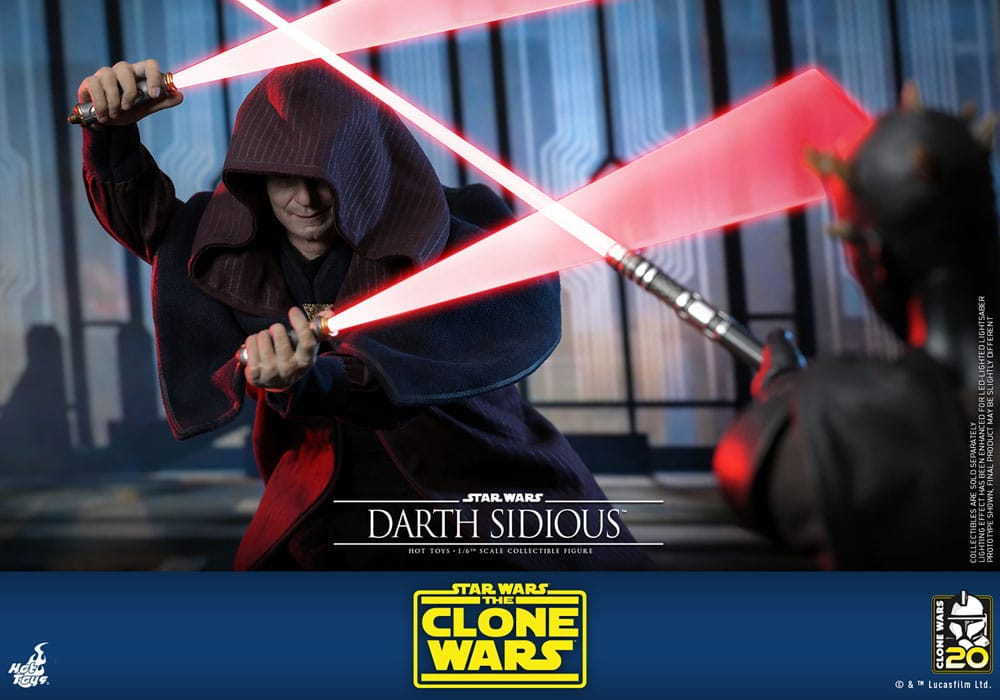 Star Wars: The Clone Wars Action Figure 1/6 Darth Sidious 29 cm [12]