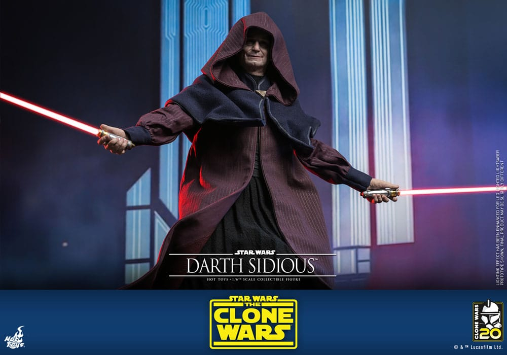 Star Wars: The Clone Wars Action Figure 1/6 Darth Sidious 29 cm [17]