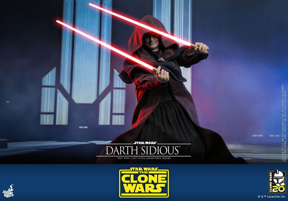 Star Wars: The Clone Wars Action Figure 1/6 Darth Sidious 29 cm [14]
