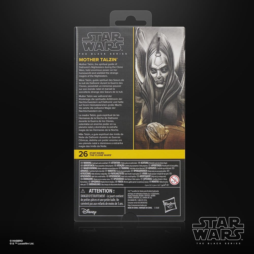 Star Wars: The Clone Wars Black Series Action Figure Mother Talzin 15 cm [5]