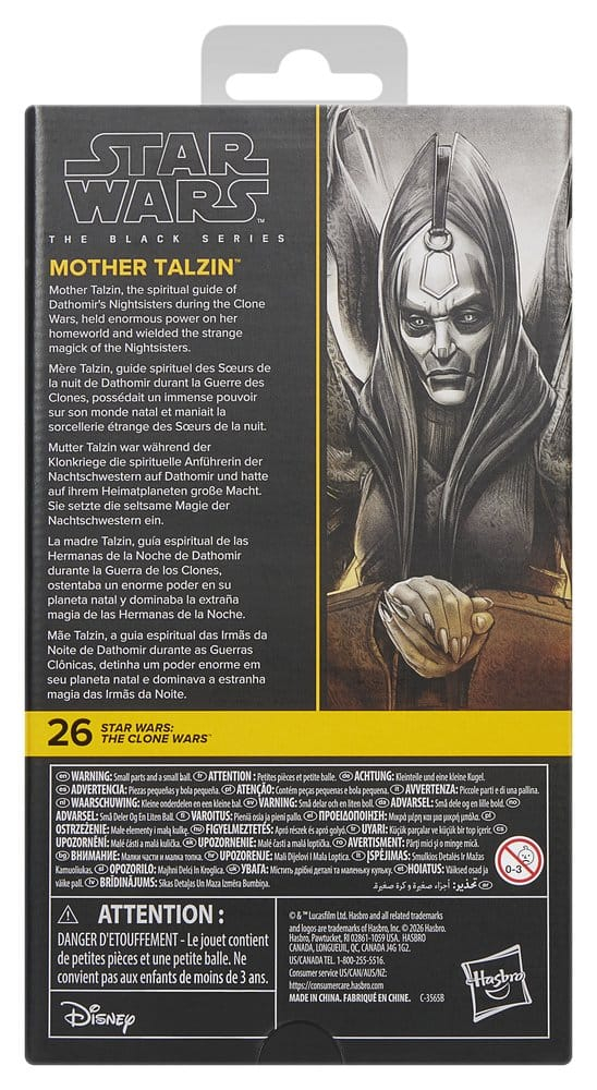 Star Wars: The Clone Wars Black Series Action Figure Mother Talzin 15 cm [6]