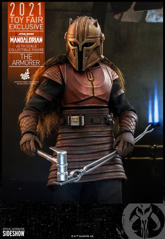 Star Wars The Mandalorian Action Figure 1/6 The Armorer 2021 Toy Fair Exclusive 29 cm [10]