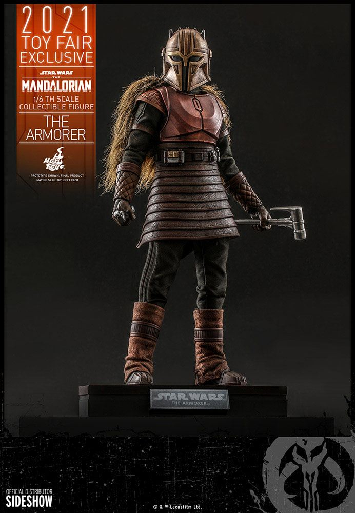 Star Wars The Mandalorian Action Figure 1/6 The Armorer 2021 Toy Fair Exclusive 29 cm [3]