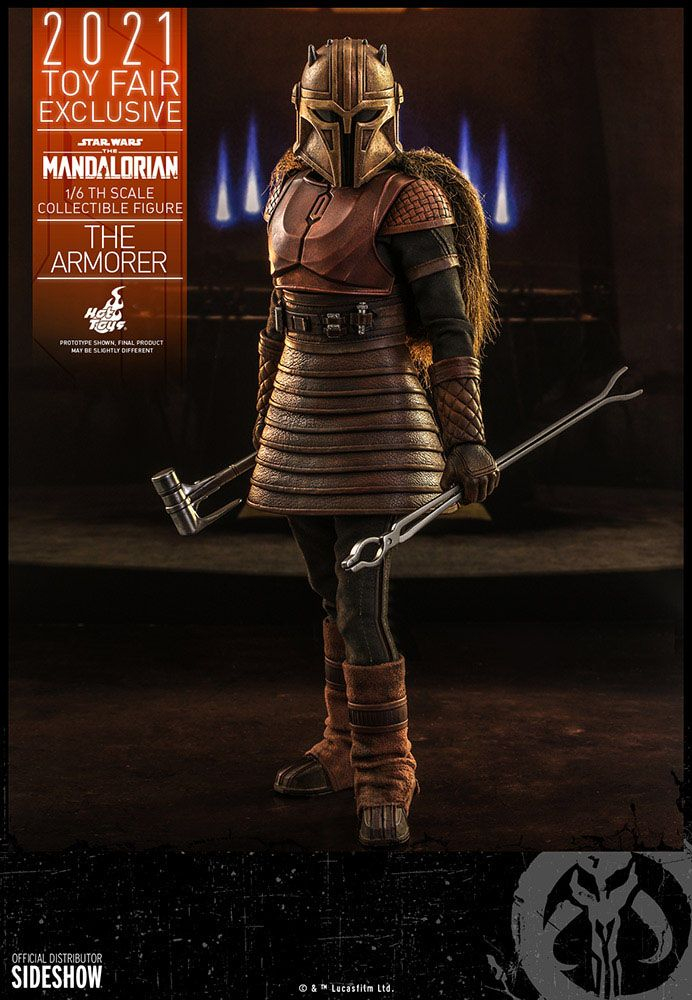 Star Wars The Mandalorian Action Figure 1/6 The Armorer 2021 Toy Fair Exclusive 29 cm [5]