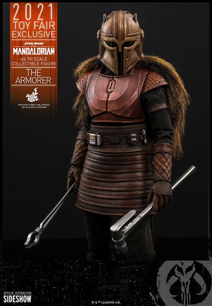 Star Wars The Mandalorian Action Figure 1/6 The Armorer 2021 Toy Fair Exclusive 29 cm [11]