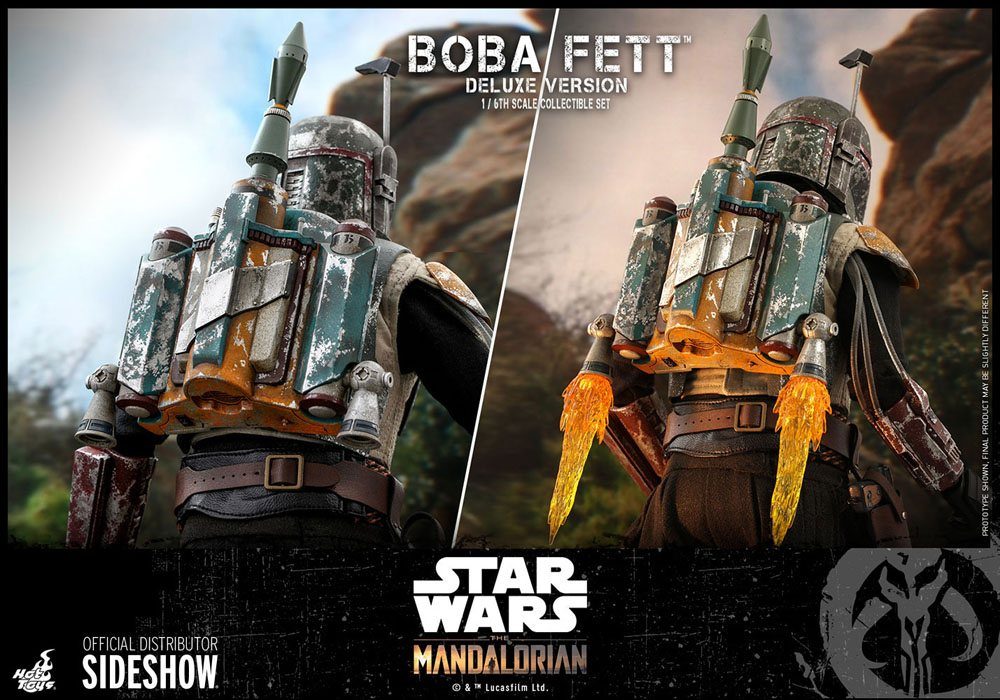 Star Wars The Mandalorian Action Figure 2-Pack 1/6 Boba Fett Deluxe 30 cm [23]