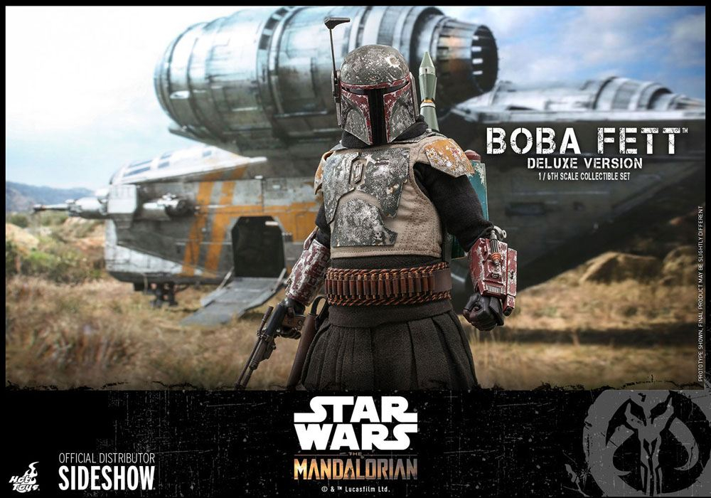 Star Wars The Mandalorian Action Figure 2-Pack 1/6 Boba Fett Deluxe 30 cm [18]