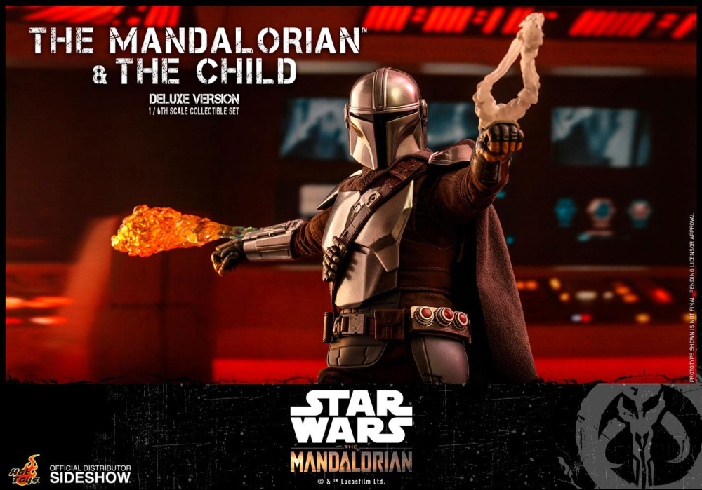 Star Wars The Mandalorian Action Figure 2-Pack 1/6 The Mandalorian & The Child Deluxe 30 cm [12]