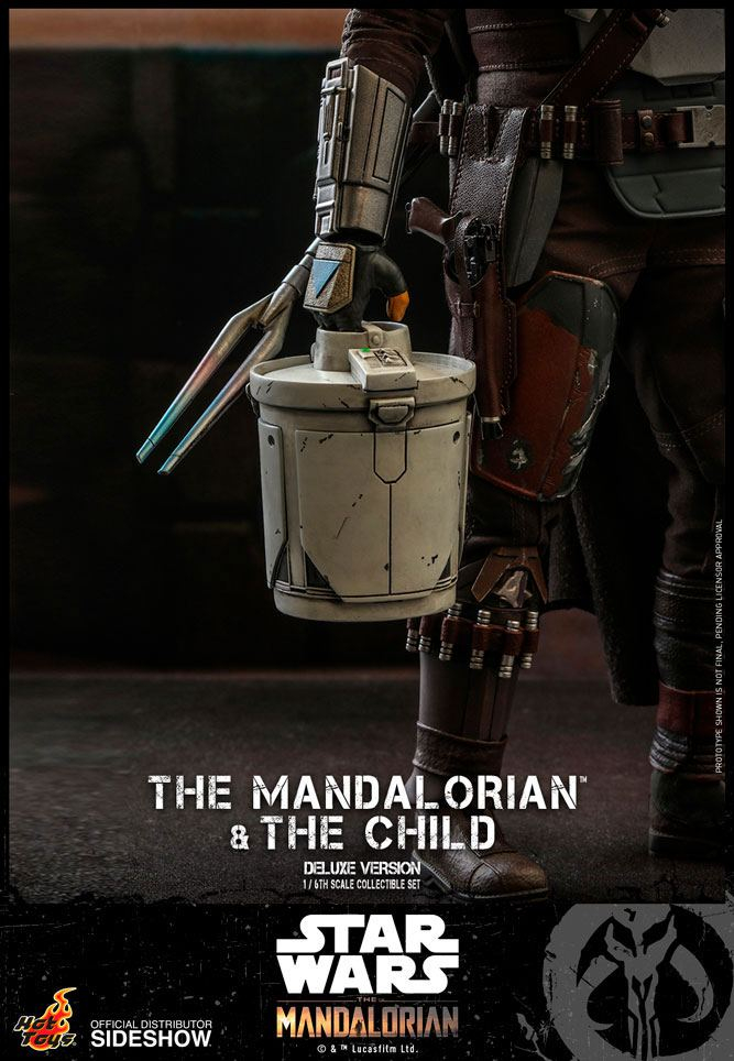Star Wars The Mandalorian Action Figure 2-Pack 1/6 The Mandalorian & The Child Deluxe 30 cm [22]