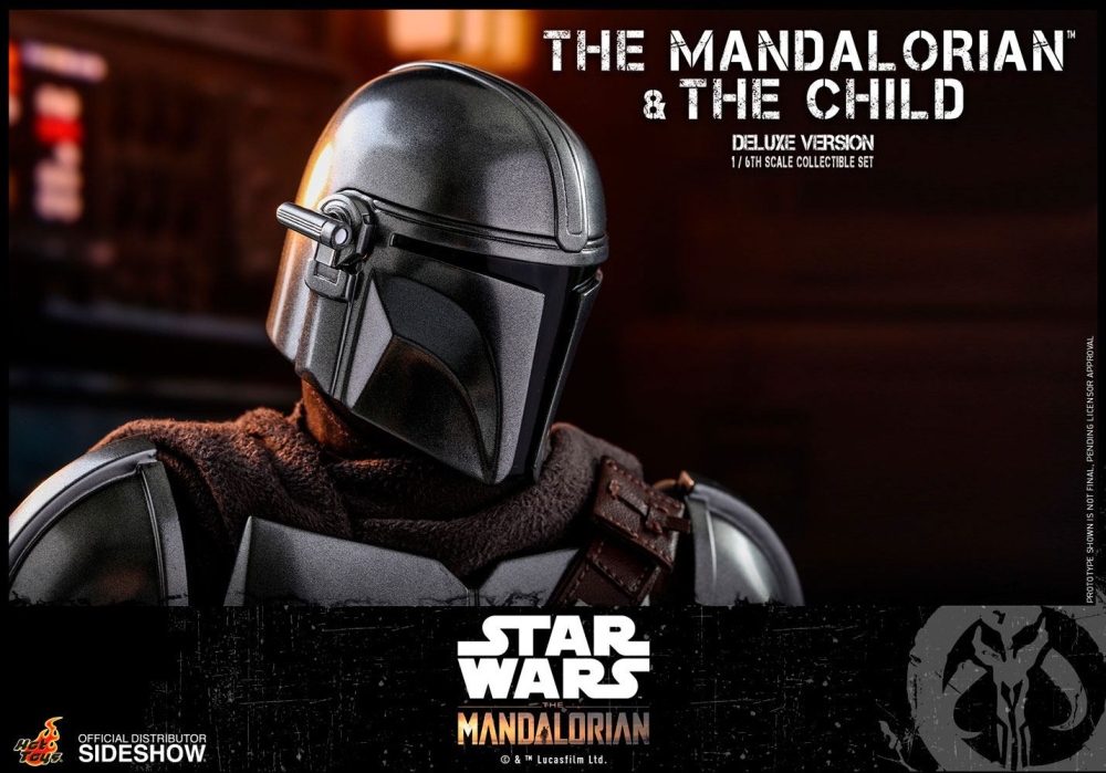 Star Wars The Mandalorian Action Figure 2-Pack 1/6 The Mandalorian & The Child Deluxe 30 cm [25]