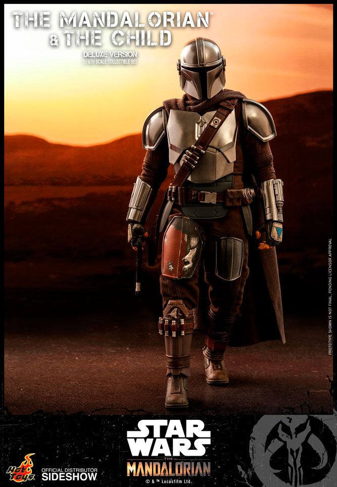 Star Wars The Mandalorian Action Figure 2-Pack 1/6 The Mandalorian & The Child Deluxe 30 cm [5]