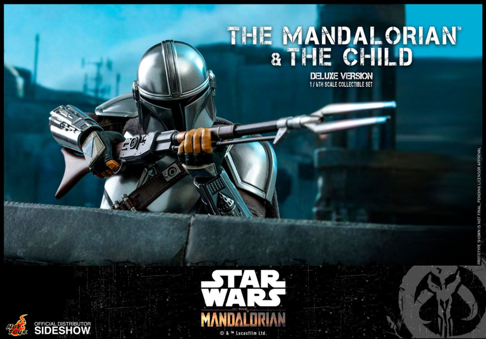 Star Wars The Mandalorian Action Figure 2-Pack 1/6 The Mandalorian & The Child Deluxe 30 cm [18]