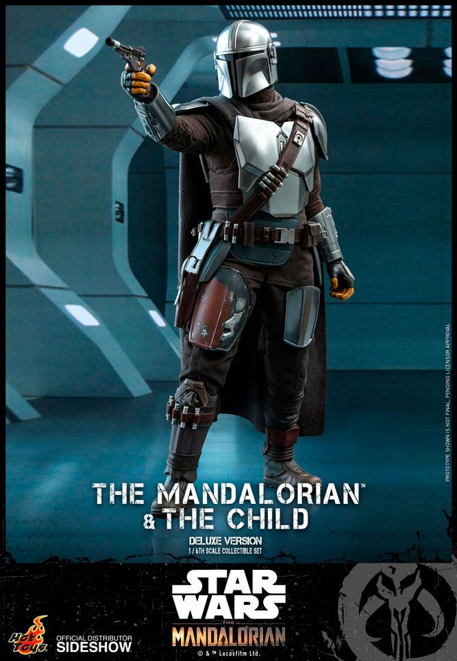 Star Wars The Mandalorian Action Figure 2-Pack 1/6 The Mandalorian & The Child Deluxe 30 cm [7]