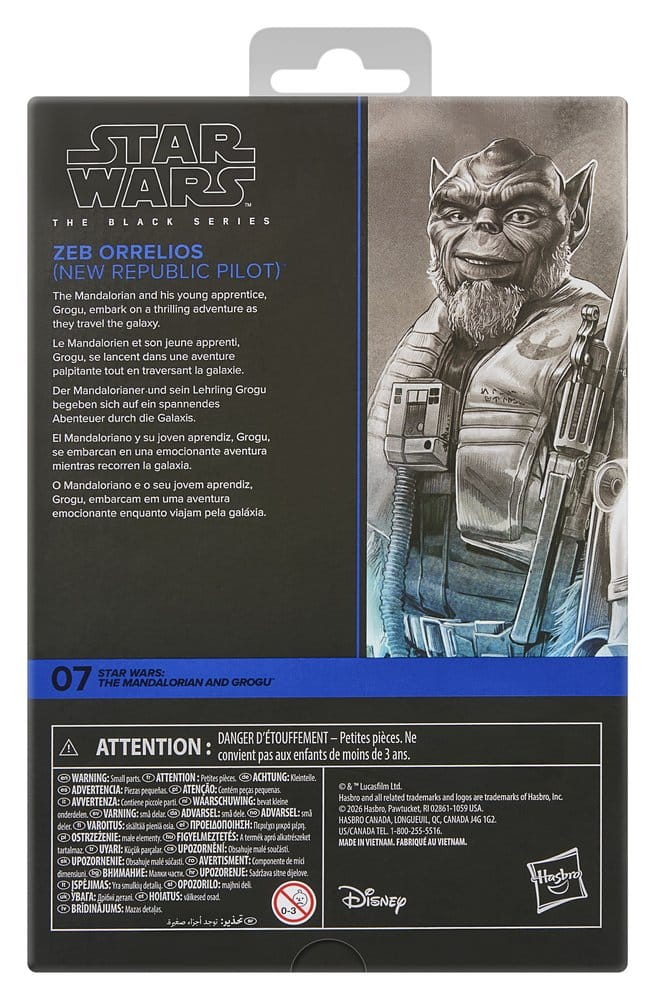 Star Wars: The Mandalorian & Grogu Black Series Action Figure Garazeb "Zeb" Orrelios 15 cm [2]