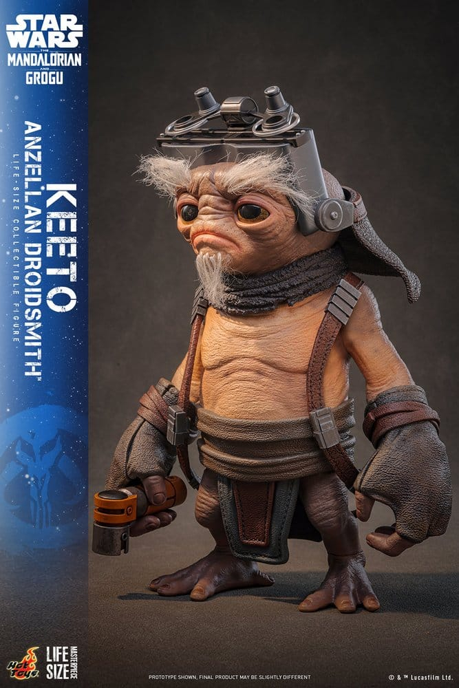 Star Wars: The Mandalorian & Grogu Life-Size Masterpiece Life-Size Figure Keeto (Anzellan Droidsmith) 26 cm [3]