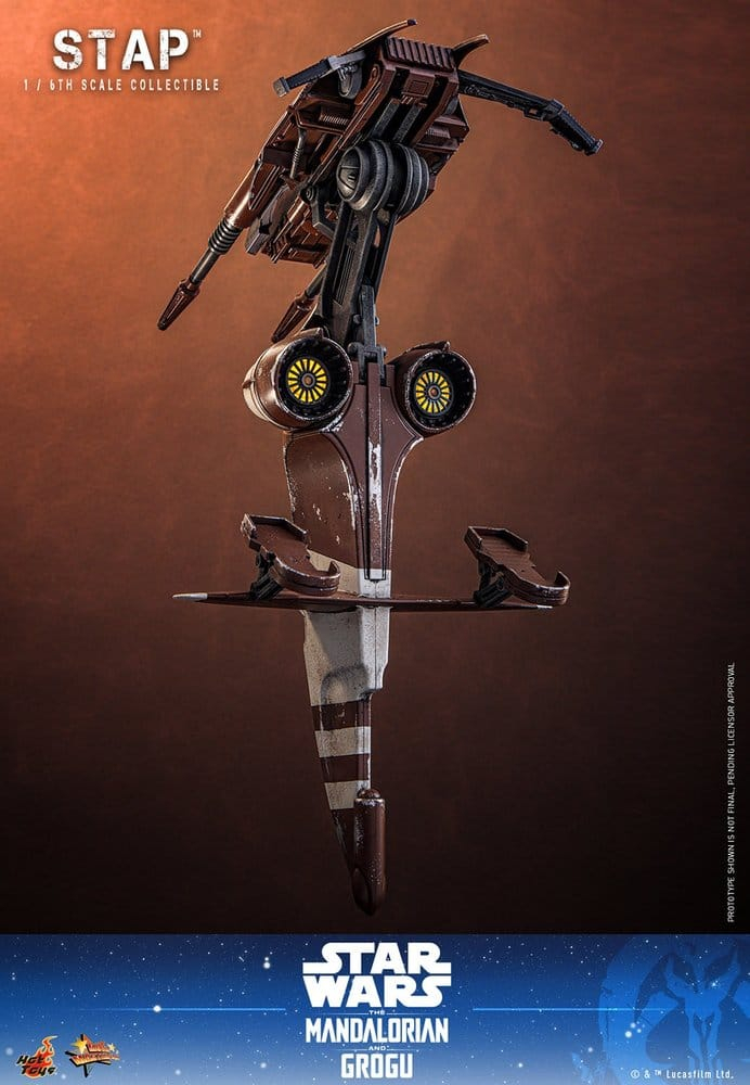 Star Wars: The Mandalorian & Grogu Movie Masterpiece Accessory 1/6 STAP 32 cm [4]