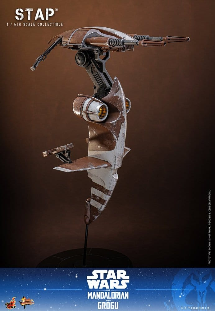 Star Wars: The Mandalorian & Grogu Movie Masterpiece Accessory 1/6 STAP 32 cm [5]