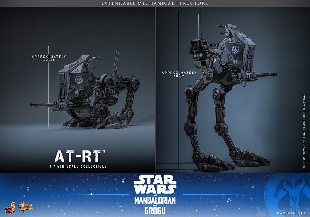 Star Wars: The Mandalorian & Grogu Movie Masterpiece Vehicle 1/6 AT-RT 60 cm [6]