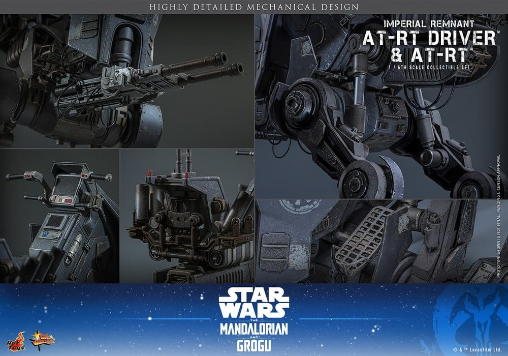 Star Wars: The Mandalorian & Grogu Movie Masterpiece Vehicle 1/6 AT-RT 60 cm [10]