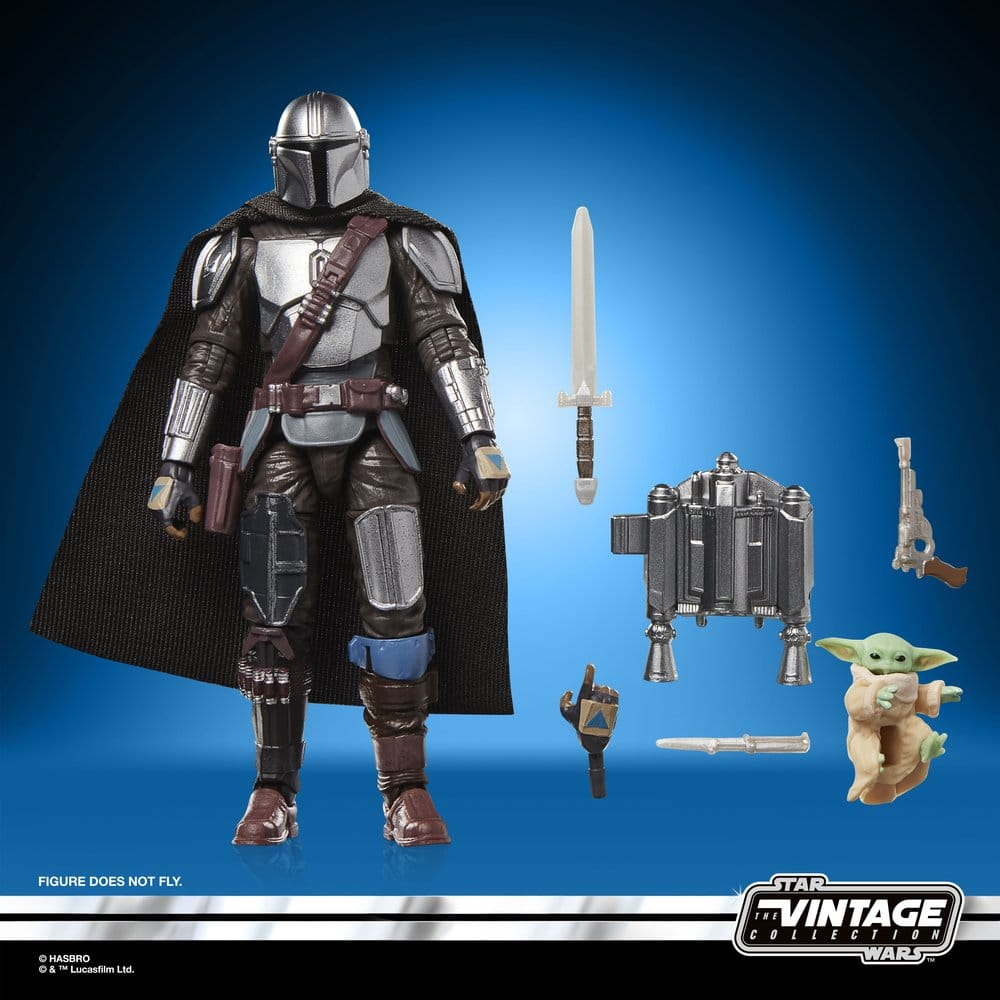 Star Wars: The Mandalorian & Grogu Vintage Collection Action Figure The Mandalorian & Grogu 10 cm [11]