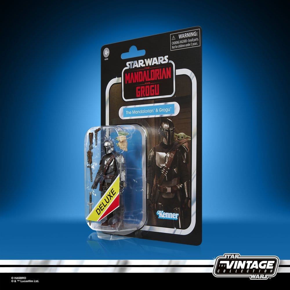 Star Wars: The Mandalorian & Grogu Vintage Collection Action Figure The Mandalorian & Grogu 10 cm [4]