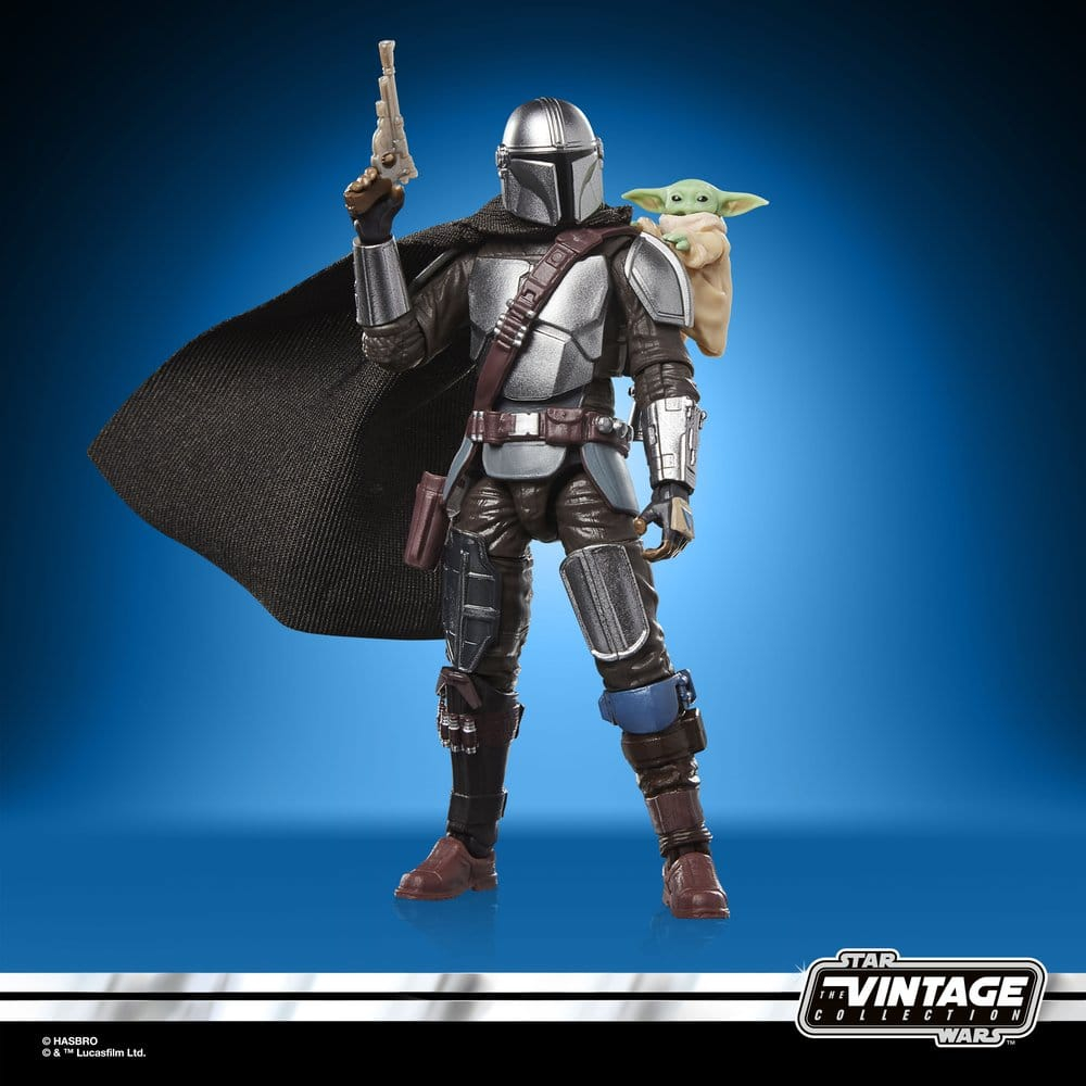 Star Wars: The Mandalorian & Grogu Vintage Collection Action Figure The Mandalorian & Grogu 10 cm [9]