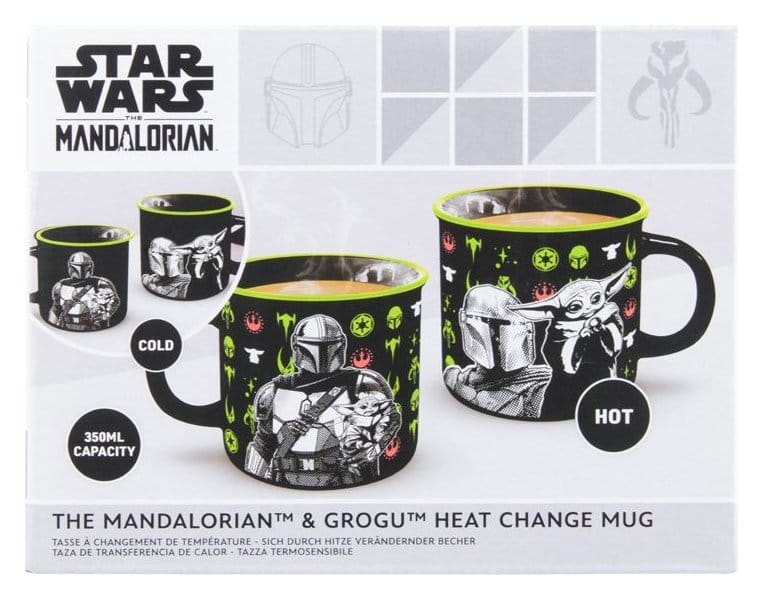 Star Wars: The Mandalorian Heat Change Mug Mandalorian and Grogu [2]