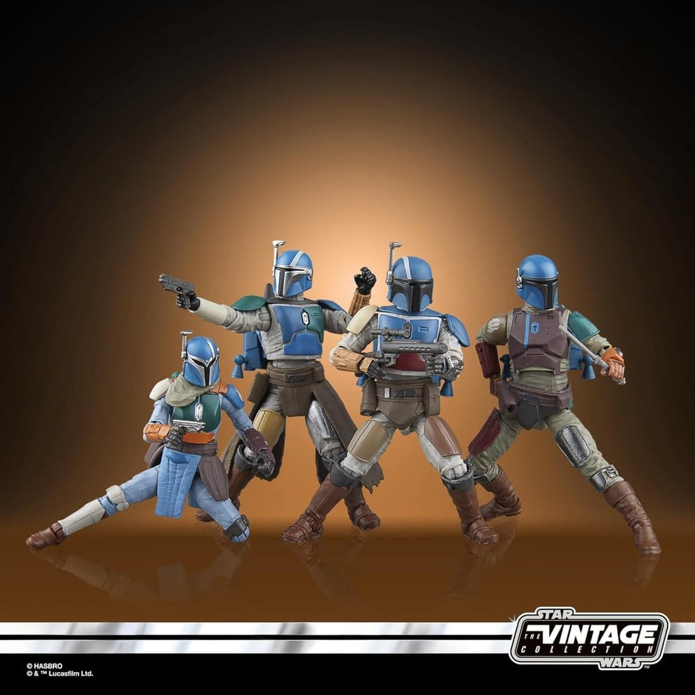 Star Wars The Mandalorian Vintage Collection Action Figure 4-Pack Mandalorian Shriek-Hawk 10 cm [5]