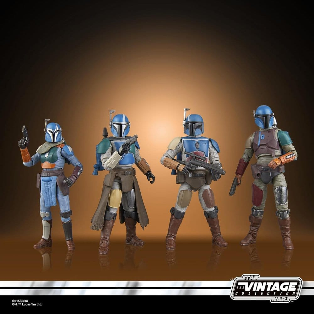 Star Wars The Mandalorian Vintage Collection Action Figure 4-Pack Mandalorian Shriek-Hawk 10 cm [3]