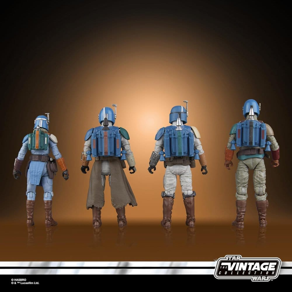 Star Wars The Mandalorian Vintage Collection Action Figure 4-Pack Mandalorian Shriek-Hawk 10 cm [2]