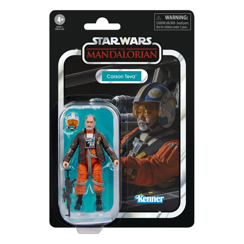 Star Wars: The Mandalorian Vintage Collection Action Figure Carson Teva 10 cm [1]