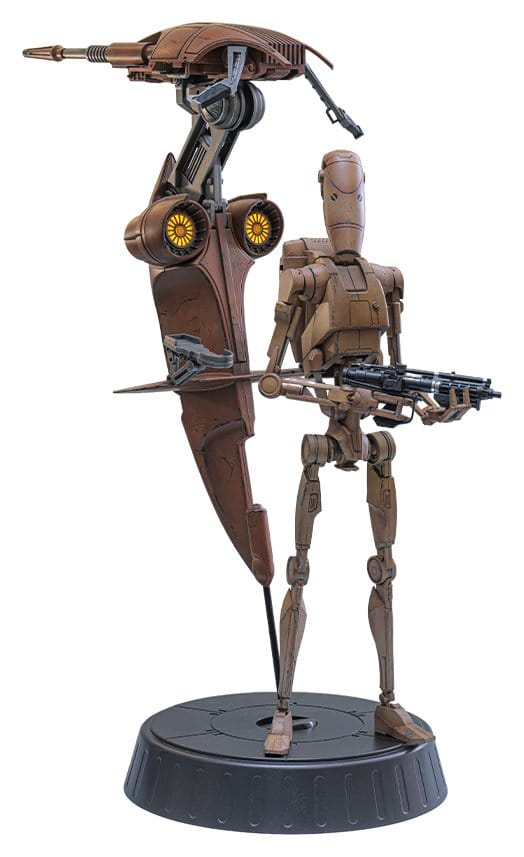 Star Wars: The Phantom Menace Movie Masterpiece Action Figure Set 1/6 Battle Droid & STAP 32 cm [16]