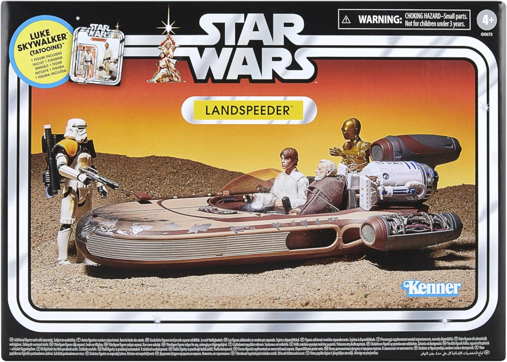 Star Wars Vintage Collection: Luke Skywalker cu X-34 Landspeeder [1]