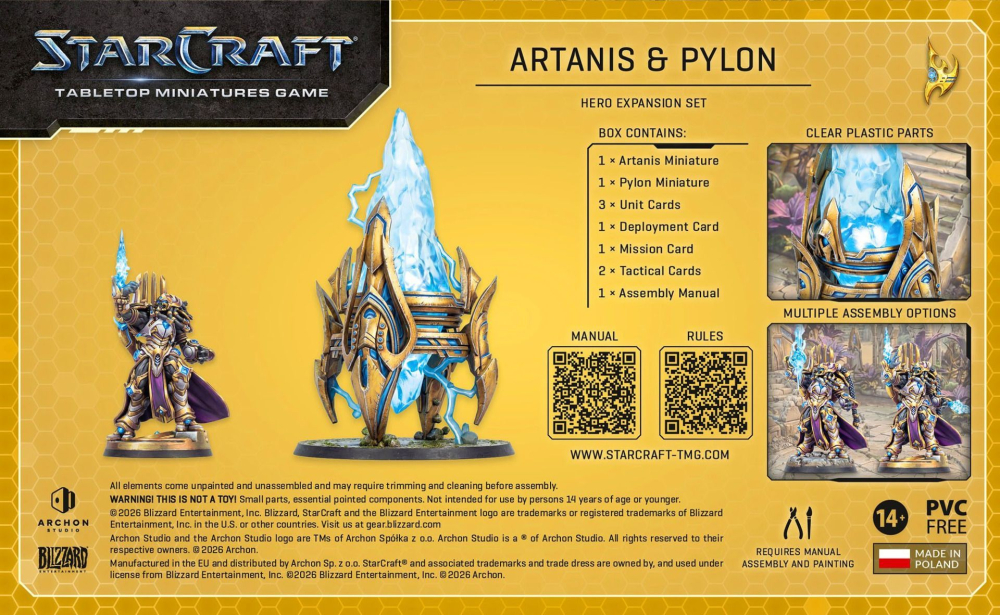 StarCraft Artanis & Pylon - Extensie cu Miniaturi Protoss [2]