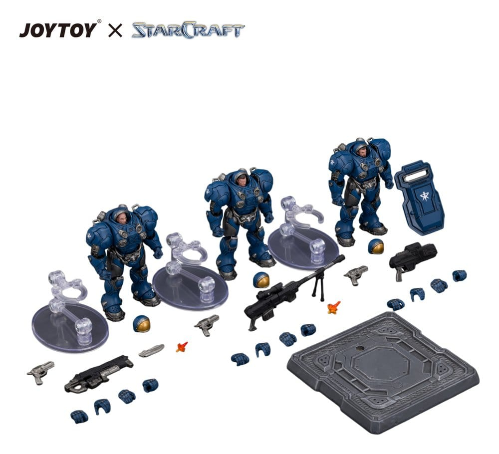 StarCraft Figure Set Terran Marine [5]
