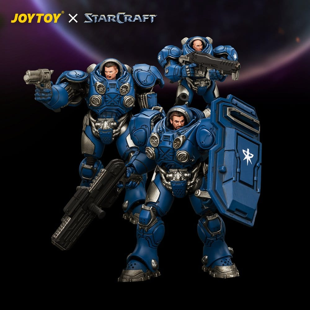 StarCraft Figure Set Terran Marine [6]
