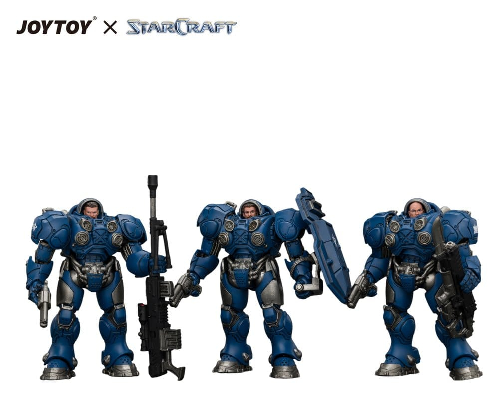 StarCraft Figure Set Terran Marine [4]