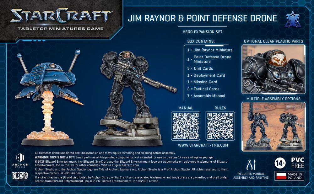 StarCraft Jim Raynor & Point Defense Drone - Extensie Terran [2]