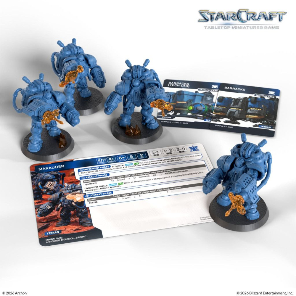 StarCraft Marauder - Extensie cu 4 Miniaturi Terran [3]