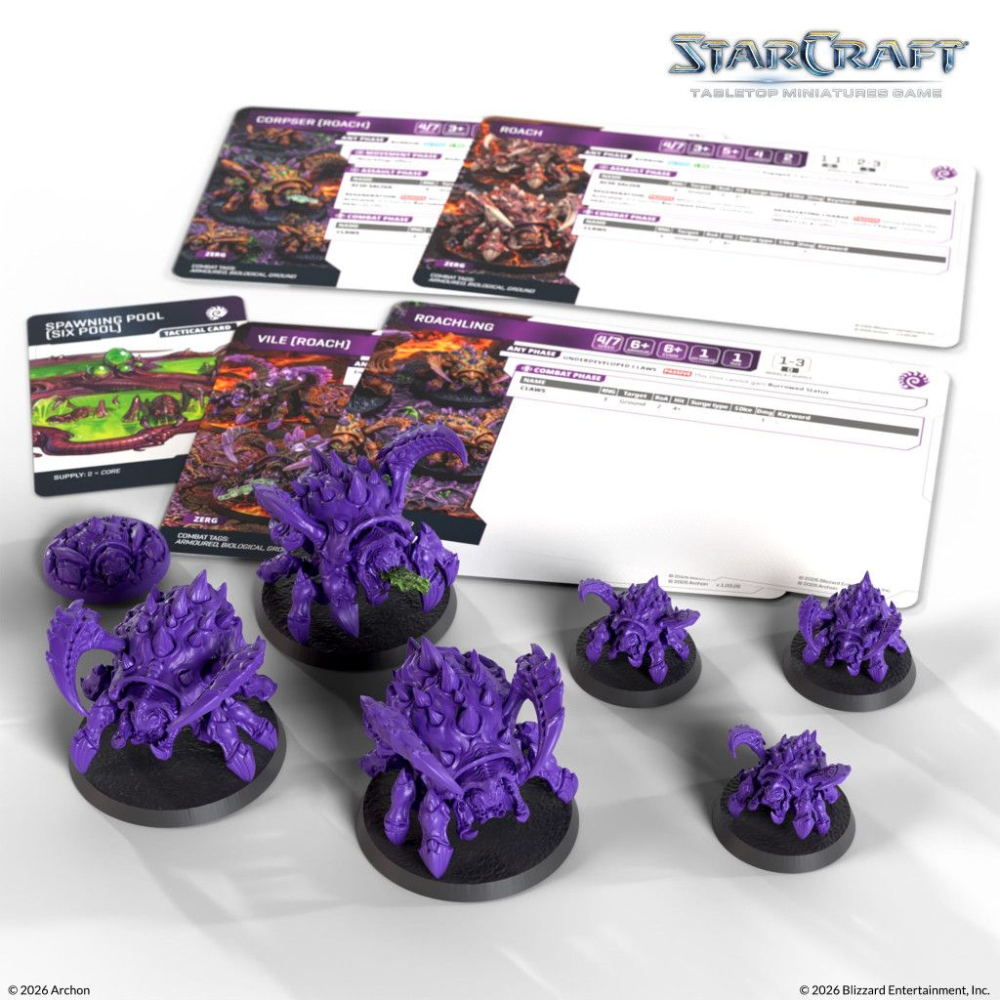 StarCraft Roach - Extensie cu 6 Miniaturi Zerg [3]