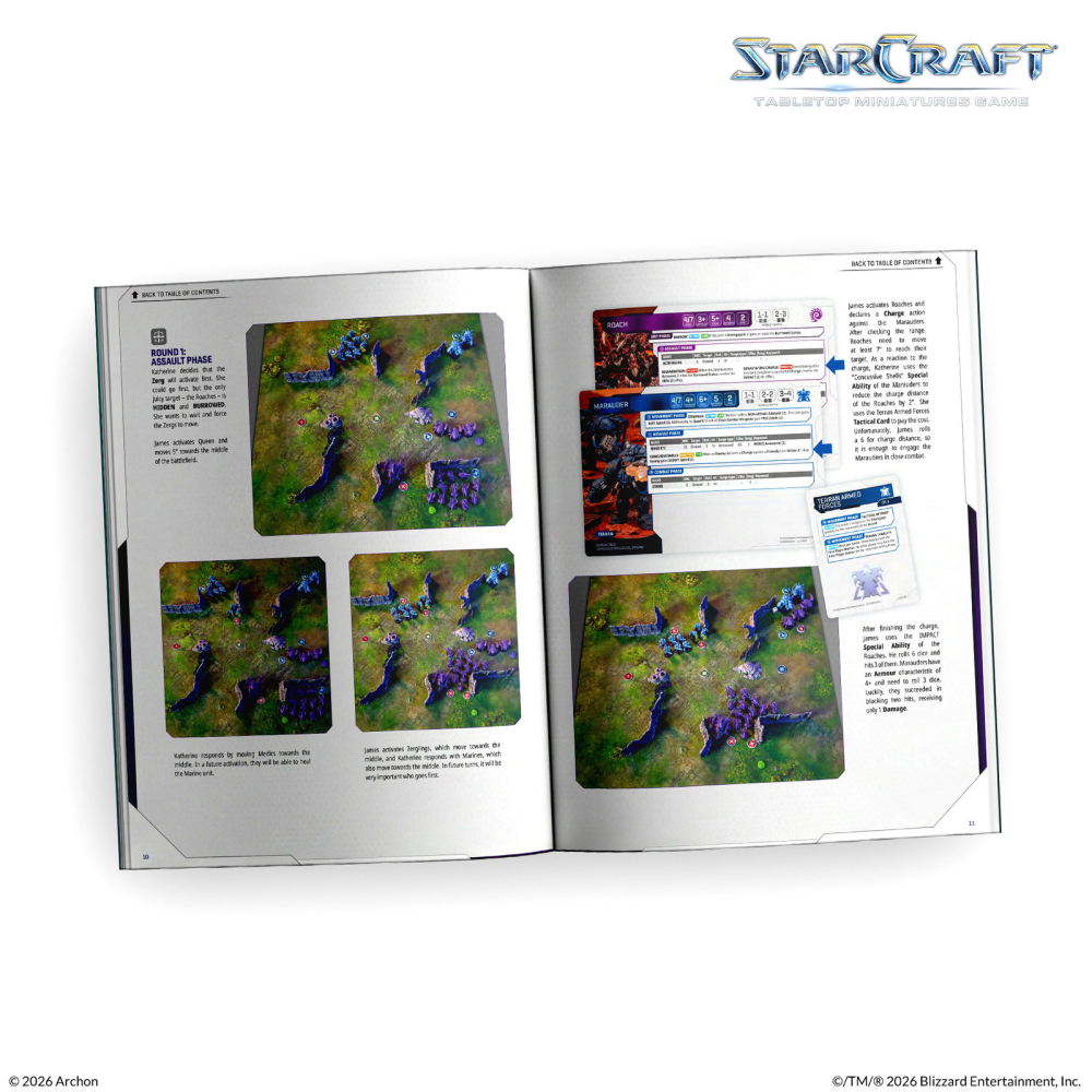 StarCraft Tabletop Miniatures Game Core Rulebook - Regulament 128 Pagini [2]